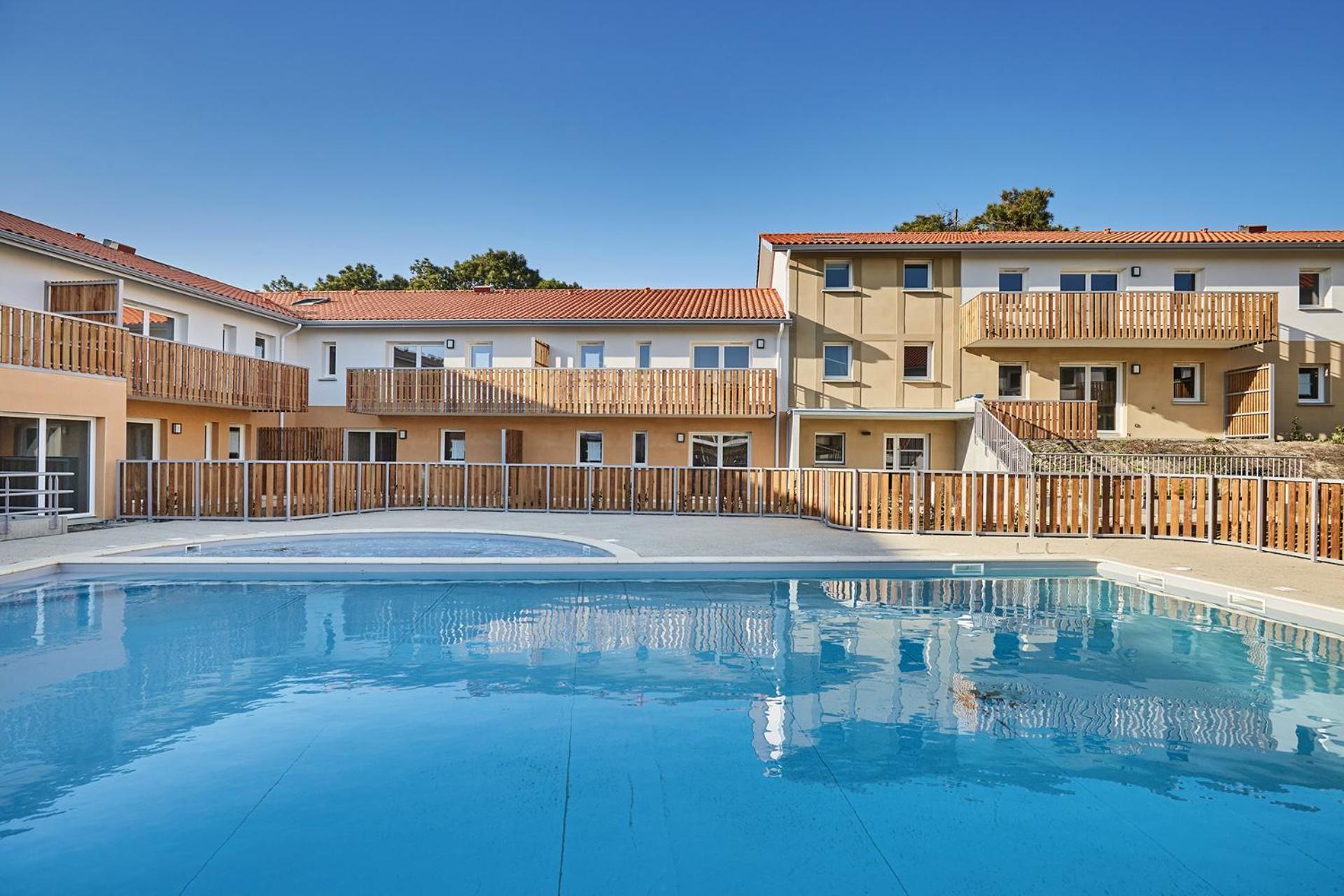 Residence Odalys Bleu Canopee Mimizan-Plage Exterior foto